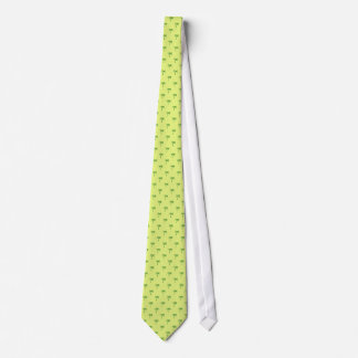 Attractive green palm trees on rough yellow surfac tie