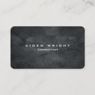 Attractive Grey Stylish Modern Minimalist Business Card