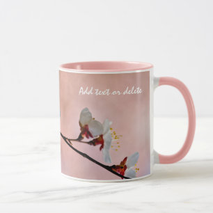 Attractive Japanese Apricot Flowers Mug