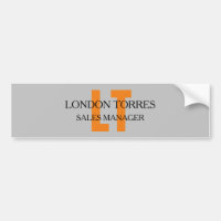 Attractive Monogrammed Grey Plain