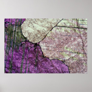 Attractive Pink marble texture Poster