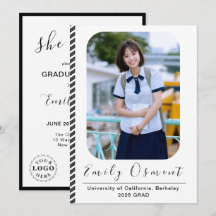 Attractive Stylish Graduation Invitation Template