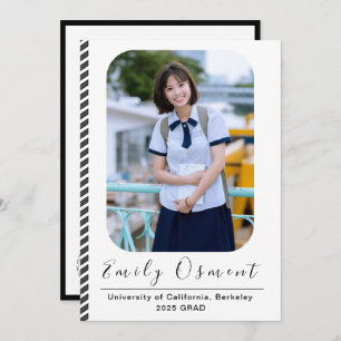 Attractive Stylish Graduation Invitation Template