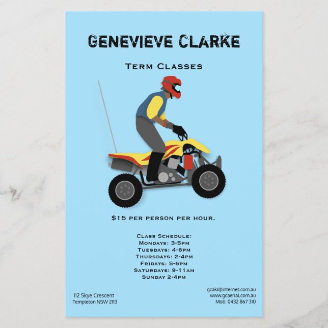 ATV FLYER (Front)