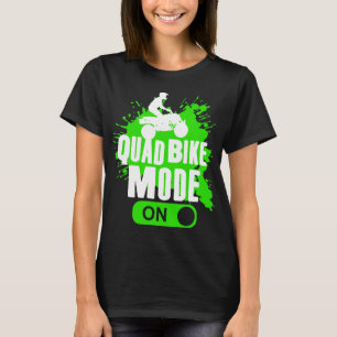 ATV Four Wheeling Quad Bike Mode On Kids Offroad R T-Shirt