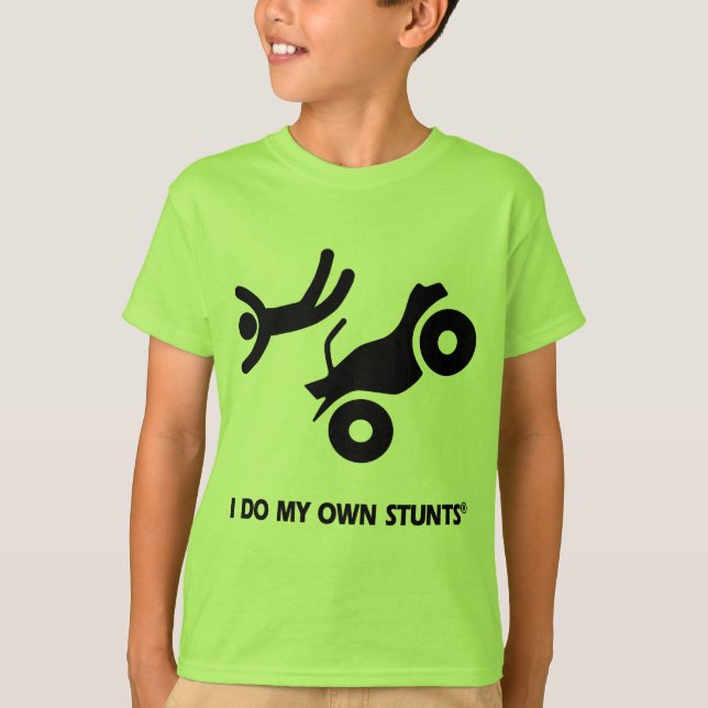 ATV My Own Stunts T-Shirt (Front)