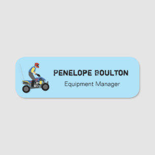 ATV NAME TAG