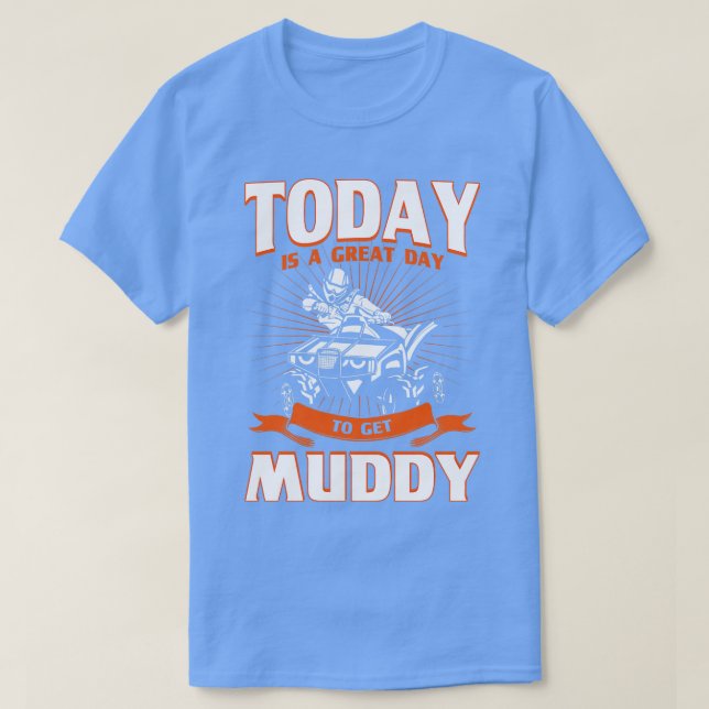 Atv Offroad Biker Quad Gift  T-Shirt (Design Front)