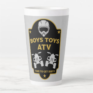 Atv quad adventures   latte mug
