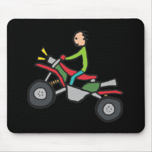 ATV Quad Biking Mouse Pad