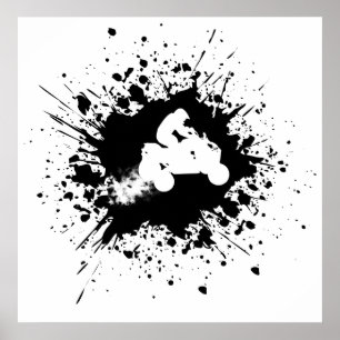 atv splatz. poster