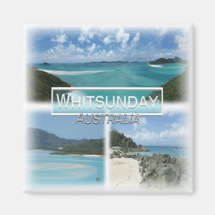 AU0111 Oceanica, Australia, Whitsunday, Fridge  Magnet