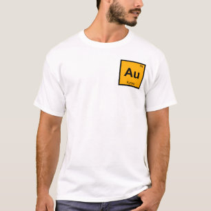 Au - Aurora Colorado City Chemistry Periodic Table T-Shirt