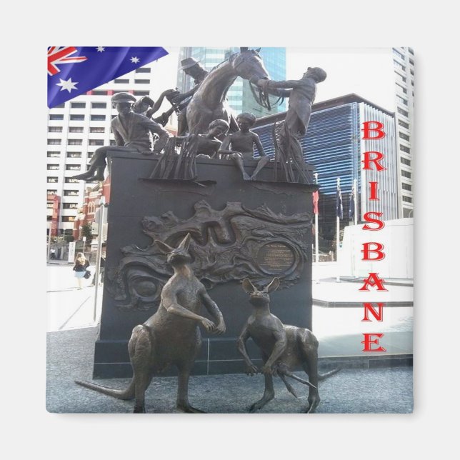 AU - Australia - Brisbane Magnet (Front)