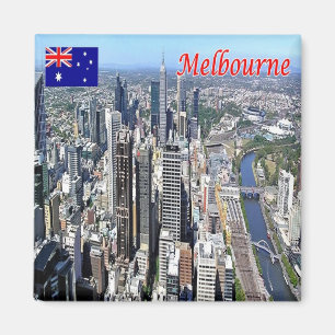 AU - Australia - Melbourne - City - River Yarra Magnet