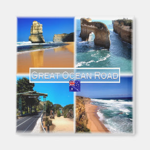 AU Great Ocean Road - Highways -  Port Campbell - Magnet
