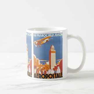 Au Maroc Par Avion Coffee Mug