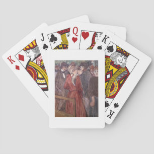 Au Moulin de la Galette, 1891 (w/c and gouache) Playing Cards
