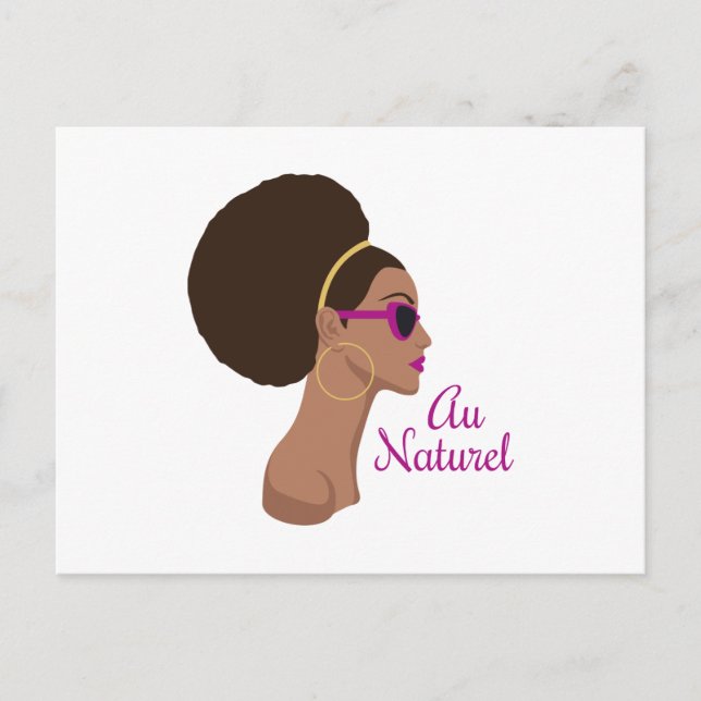 Au Naturel Postcard (Front)