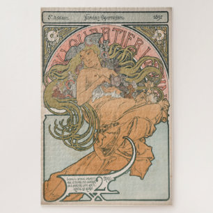 Au Quartier Latin (1897) – Alphonse Mucha Jigsaw Puzzle