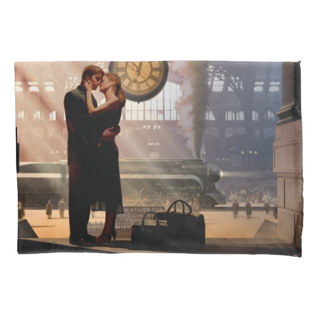 Au Revoir 2 Pillowcase (Front-Left)