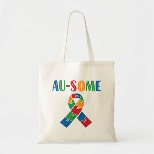 Au-Some Autism Awareness Tote Bag