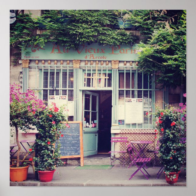 Au Vieux Paris Poster (Front)