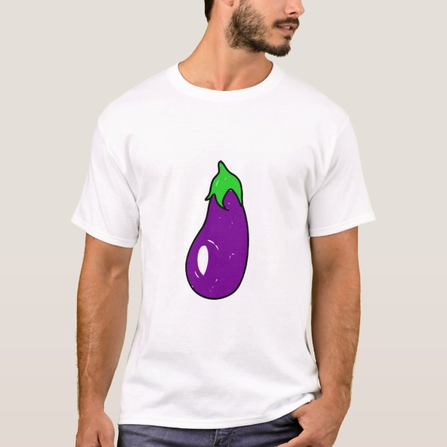 aubergine T-Shirt (Front)