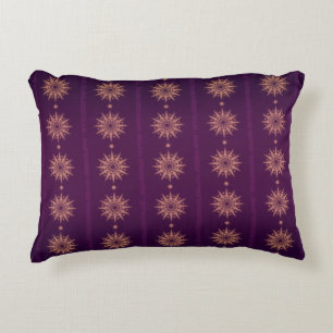 Aubergine Vector Decorative Cushion