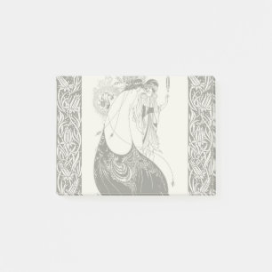 Aubrey Beardsley The Peacock Skirt Art Nouveau Post-it Notes