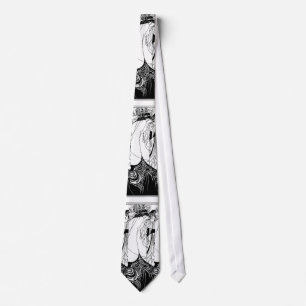 Aubrey Beardsley The Peacock Skirt Art Nouveau Tie