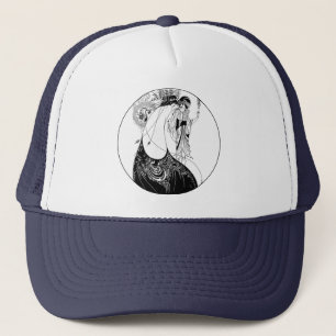 Aubrey Beardsley The Peacock Skirt Art Nouveau Trucker Hat