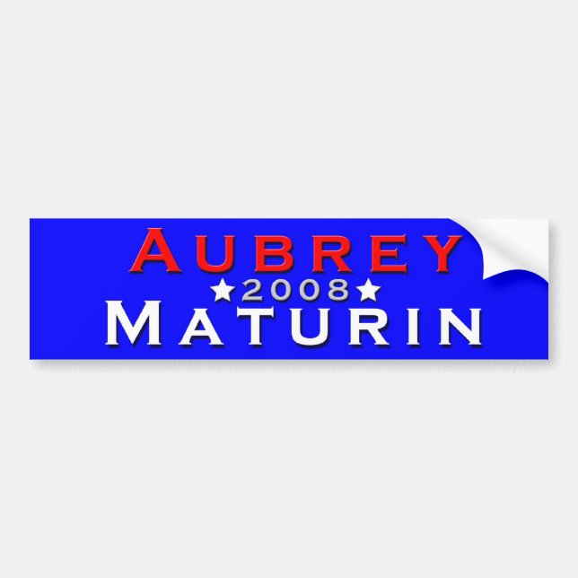 Aubrey / Maturin 2008 Bumper Sticker (Front)