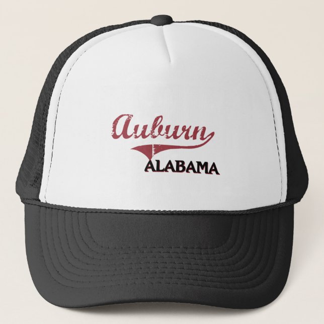 Auburn Alabama City Classic Trucker Hat (Front)
