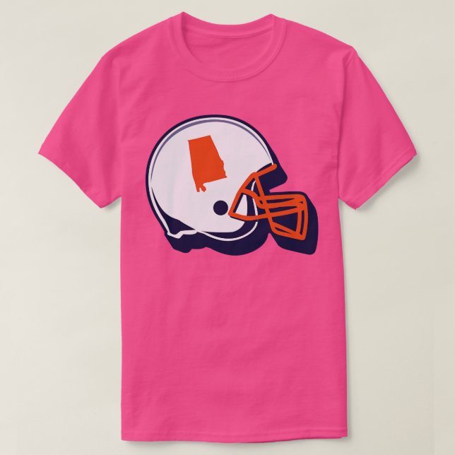 Auburn Alabama  Helmet T-Shirt (Design Front)
