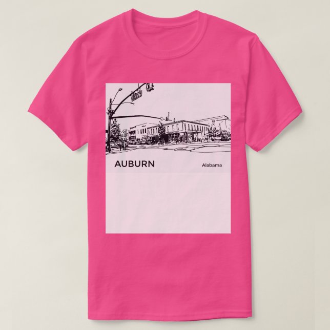 Auburn Alabama TShirt (Design Front)