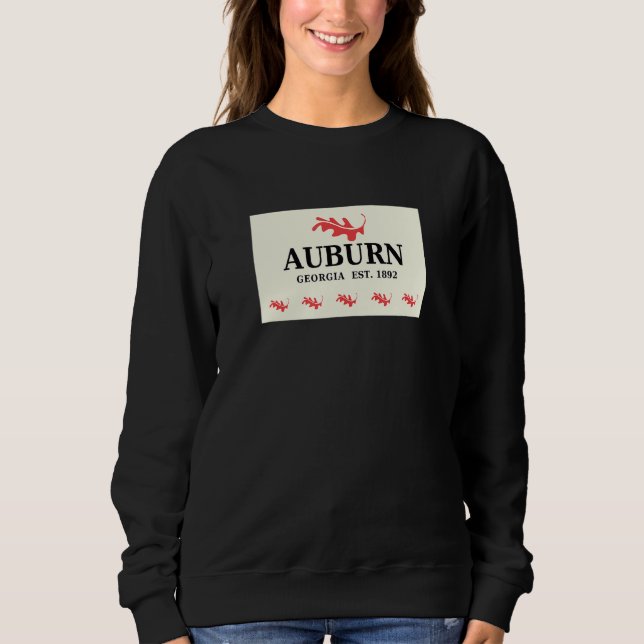 Auburn Georgia Flag Sweatshirt (Front)