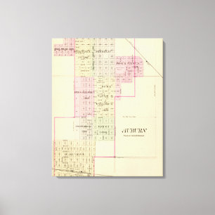 Auburn, Nebraska Canvas Print