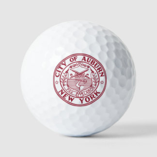 AUBURN NEW YORK GOLF BALLS
