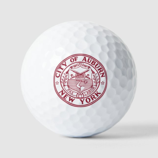 AUBURN  NEW YORK GOLF BALLS (Front)
