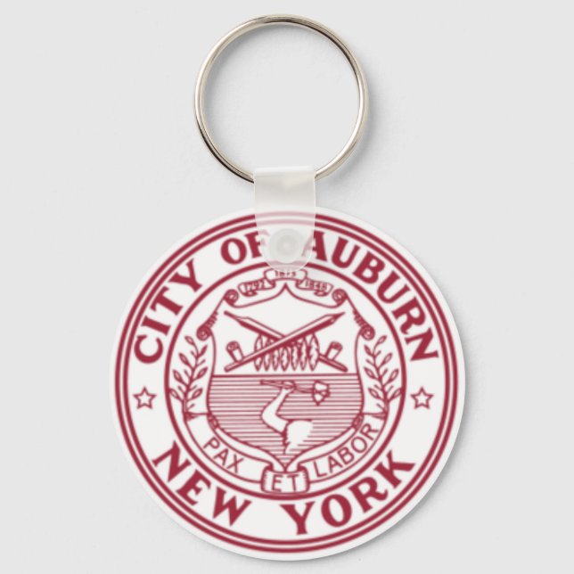 AUBURN  NEW YORK KEY RING (Front)
