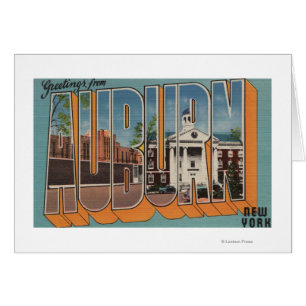 Auburn, New York - Large Letter Scenes
