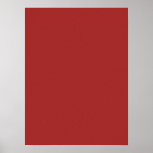 Auburn  (solid colour)   poster (Front)
