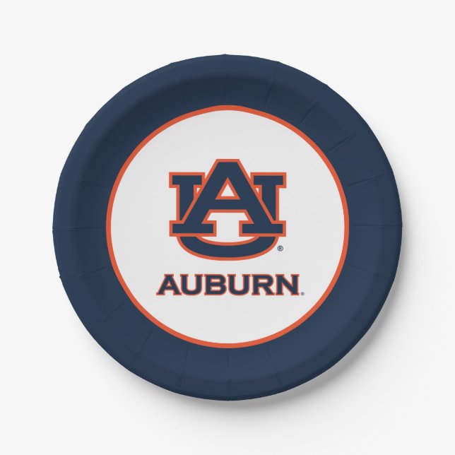 Auburn University | AU Auburn Paper Plate (Front)