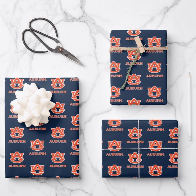 Auburn University | AU Auburn Wrapping Paper Sheet (Front)
