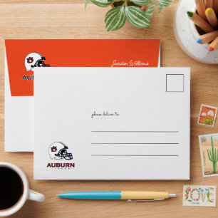 Auburn University Auburn Football Envelope