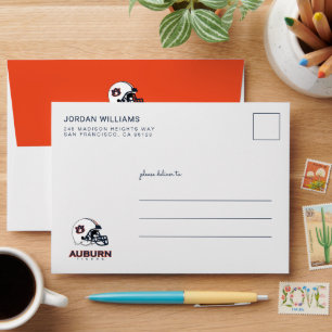 Auburn University Auburn Football Envelope