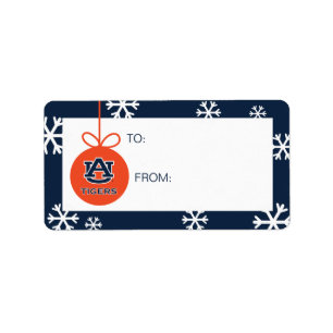 Auburn University   Auburn Gift Label
