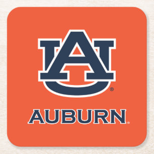 Auburn University Auburn Square Paper Coaster
