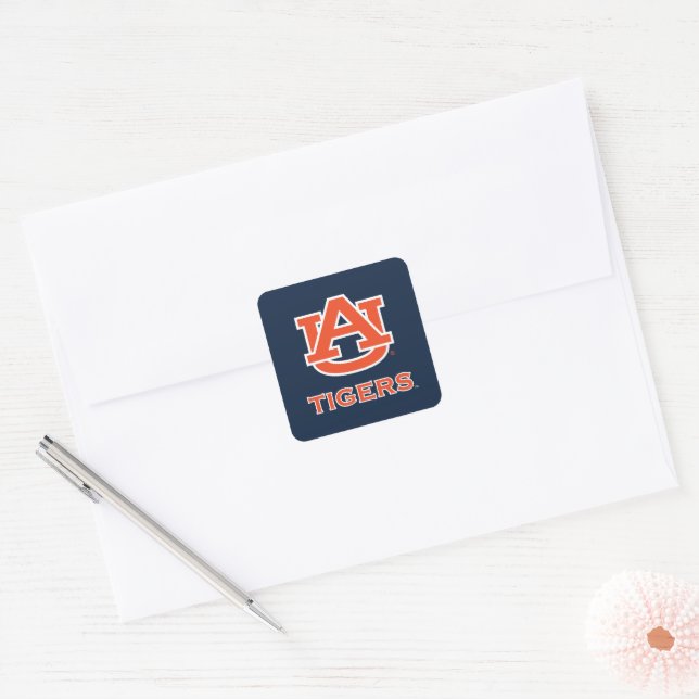 Auburn University | Auburn Square Sticker (Envelope)